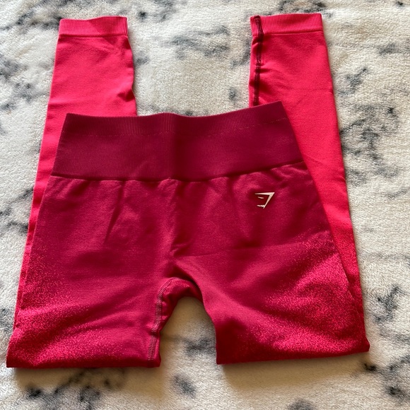 GYMSHARK ADAPT OMBRE SEAMLESS LEGGINGS - Picture 2 of 3